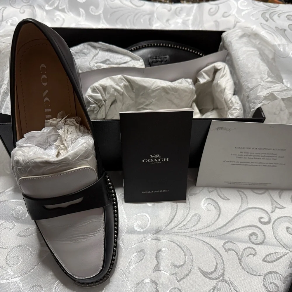 Coach Nelli Leather Loafers